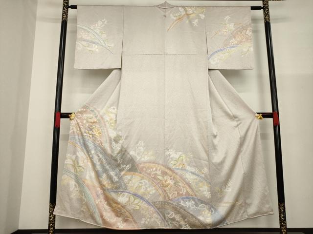 楽天市場】平和屋着物○創業460年・千總 訪問着 絞り 蔦の葉文 金彩