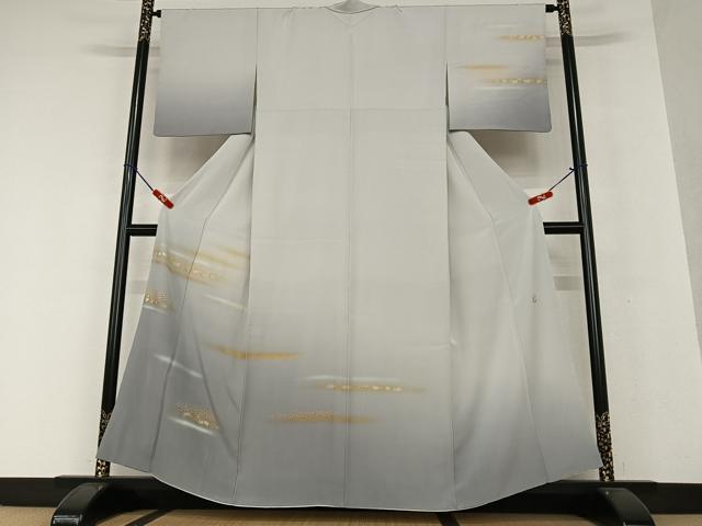 平和屋着物○箔工芸作家 河村喜之助 訪問着 霞文 暈し染め