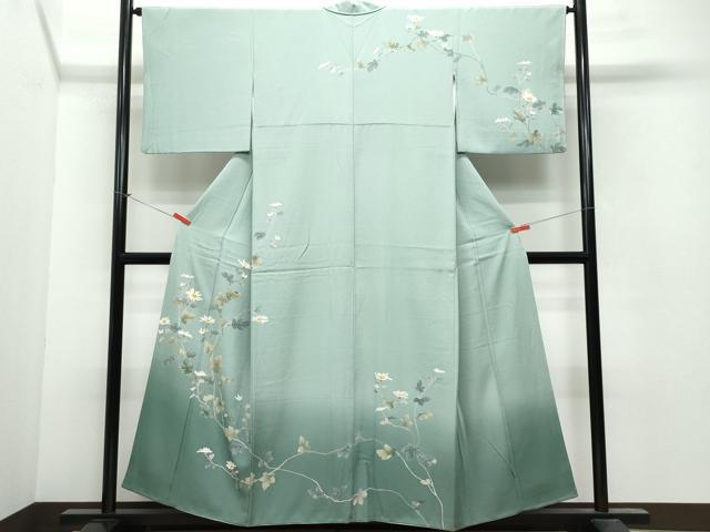 楽天市場】平和屋着物○本加賀友禅作家 清藤宏 訪問着 草花文 正絹