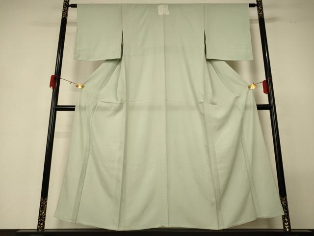 長閑やかさ屋御召しもの＊夏物 色無地 絽 柳薄墨色 未当て嵌める AABG5597jd
