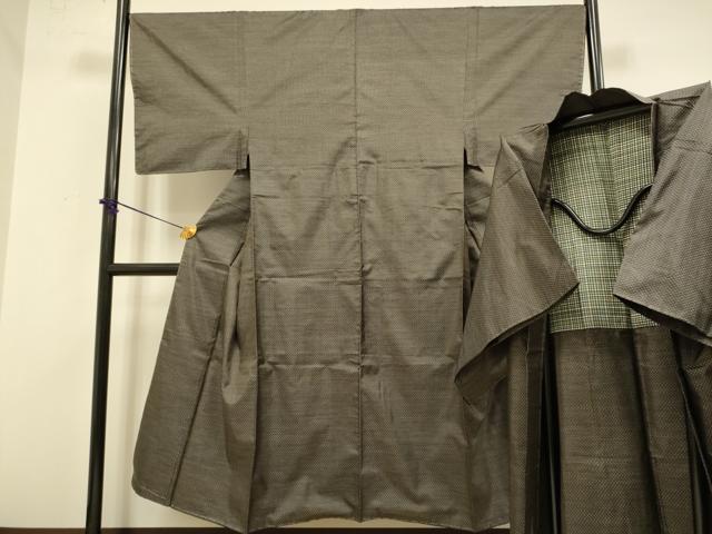 長閑やかさ屋御召しもの●御前上等 成人男性 発祥地大島紬 合奏団 長羽織 珠玉 未当て嵌める DZAB4702kh6