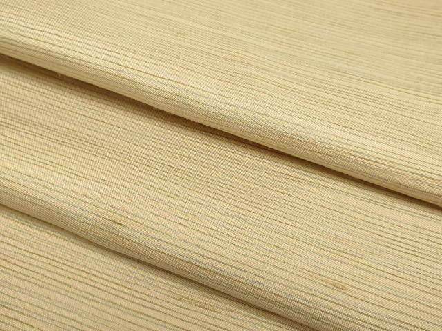 平和屋着物▽上質な紬　単衣　横段霞文　正絹　逸品　DABF5728du｜平和屋