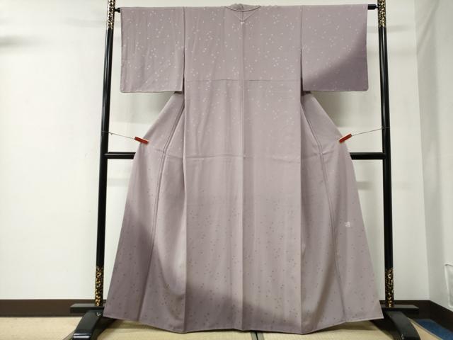 平和屋着物●日本舞踊家 岩井流宗元　岩井友見　訪問着　箔散らし地紋　暈し染め　正絹　逸品　CABG0153yc｜平和屋