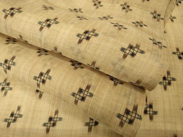 楽天市場】平和屋本店□極上 夏物 芭蕉布 手積み芭蕉糸100％ 十字重ね