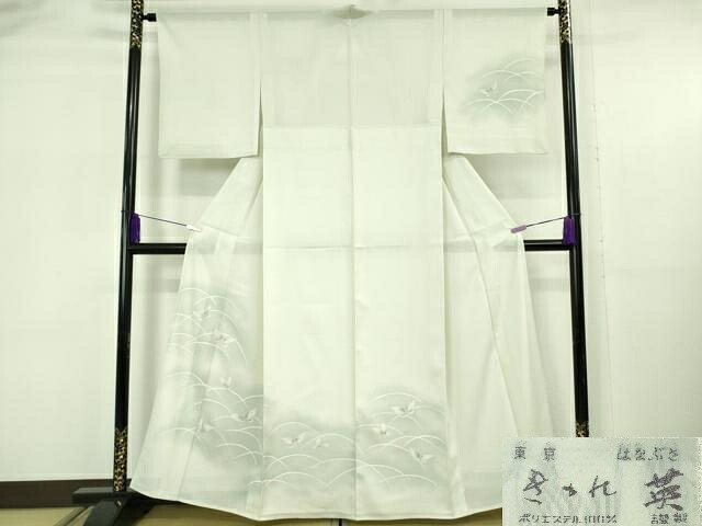 平和屋本店*極上 夏物 洗える最高級着物 <英>はなぶさ謹製 訪問着 絽 舞蝶芝文 暈し染め 逸品 DZAB6138kh6|平和屋