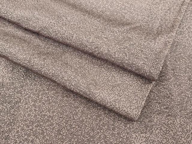 長閑やかさ屋お召しもの▽日本の首都小紋 単衣 寄せ小紋柄 正絹 珠玉 DAAV3003du