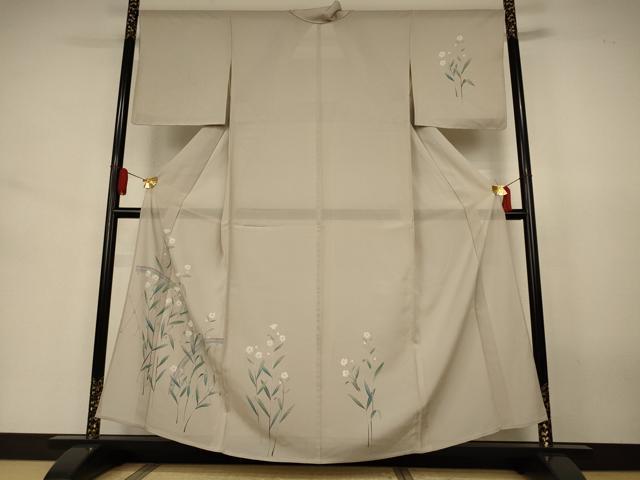 平和屋着物＊夏物 訪問着 絽 草花文 正絹 逸品 AABJ3431jd｜平和屋