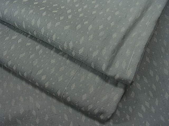 平和屋着物▽上質な紬 単衣 網目文 正絹 逸品 DAAT9911az