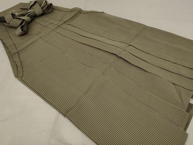 平和屋着物＊夏物 男性 馬乗り袴 縞 正絹 逸品 AAAZ6888st｜平和屋