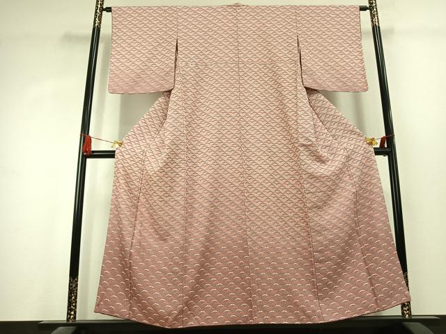 平和屋着物●訪問着 雪芝文 金彩 正絹 逸品 AABK1585fy|平和屋