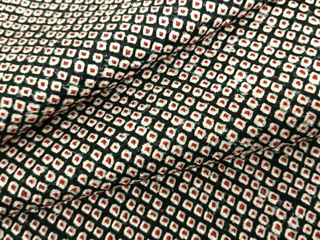 平和屋着物●上質な小紋 総絞り 正絹 逸品 AABF5523fy|平和屋
