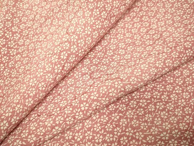 平和屋着物▽江戸小紋 単衣 小花柄 正絹 逸品 DABE9888du|平和屋