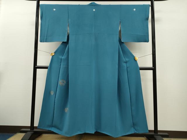 平和屋着物□豪華色留袖 刺繍 エ霞草花文 金彩 正絹 逸品 BAAQ2546pm