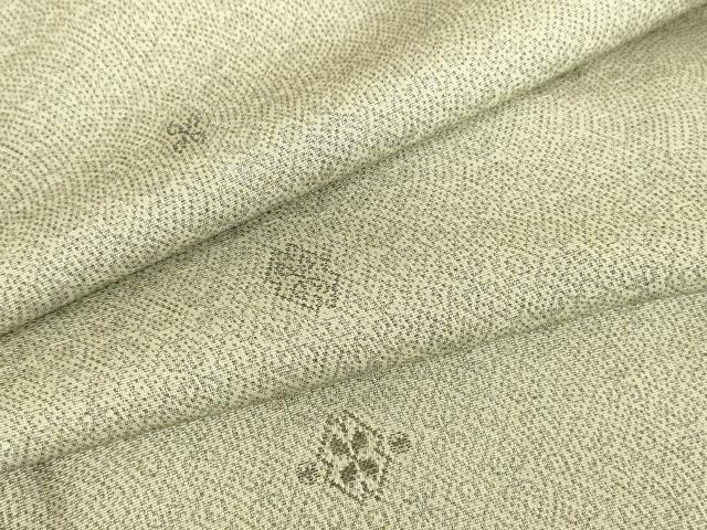 楽天市場】平和屋着物▽上質な小紋 単衣 紗袷 紗×絽 枝花文 正絹 逸品