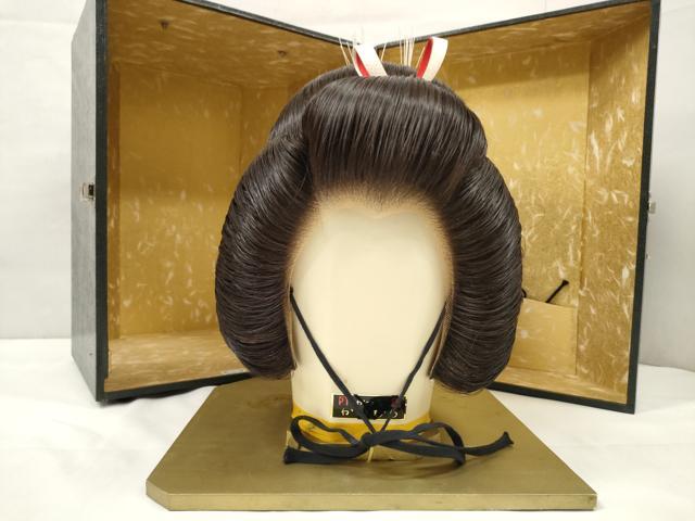 楽天市場】日本髪 かつら つぶし島田 芸者 舞台用 潰し島田 粋筋 舞台