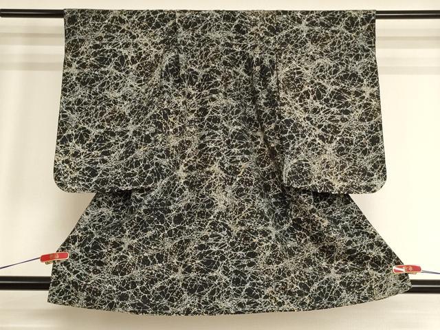 平和屋着物[]七五三　男の子　3歳　祝着　抽象文　黒地　AABH2927ja｜平和屋