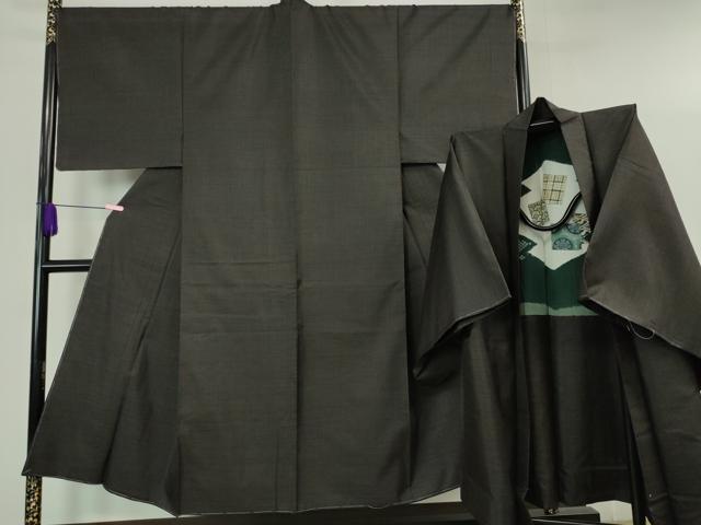 楽天市場】平和屋本店□極上 男性 西陣 鳥居良 茶喜謹製 お召 留紺色  