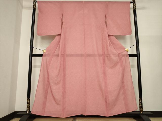 長閑やかさ屋御召しもの＊夏物 日本の首都小紋 絽 鮫小紋柄 正絹 珠玉 AABI7151ck