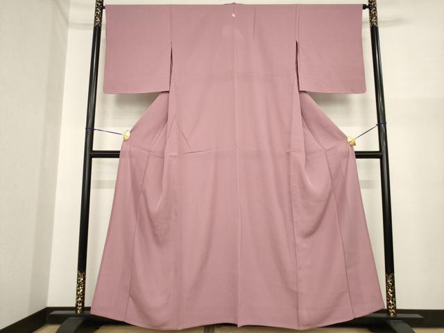 長閑やかさ屋御召しもの＊夏物 色無地 絽 梅薄墨色 正絹 珠玉 未当てはめる AABI7521ck