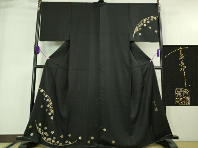 楽天市場】平和屋本店□極上 着物デザイナー 井尻学 訪問着 洋花文