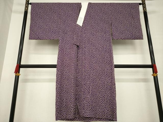 長閑やかさ屋御召しもの●長襦袢 無双仕立てもの 舞扇文 正絹 珠玉 AABE7586ck