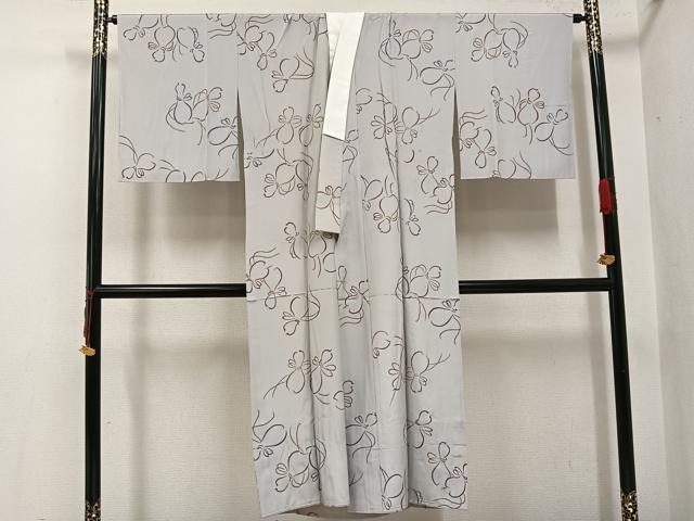 長閑やかさ屋御召しもの●長襦袢 無双仕立てもの 瓠 正絹 珠玉 AABI7357ph
