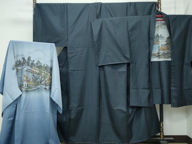長閑やかさ屋中央局●御前上等 成人男性 発祥地大島紬 合奏団 長襦袢書き割り キングサイズ 100亀甲 総端っこ 珠玉 未当て嵌める CZAA5053s6
