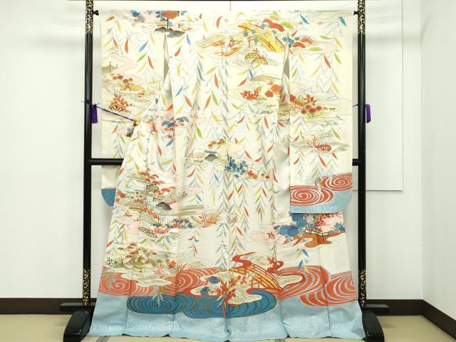 楽天市場】平和屋本店□希少 夏物 アンティーク 大正ロマン 振袖 絽 駒