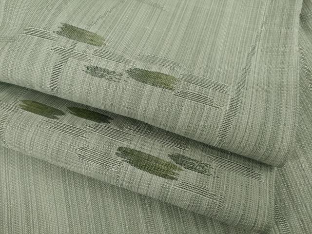 長閑やかさ屋御召しもの＊夏物 小紋 霞文 正絹 珠玉 AABI7140ck