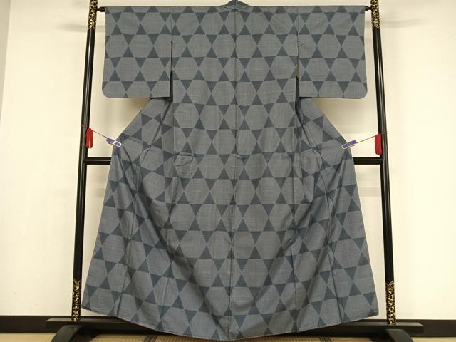 楽天市場】平和屋1□極上 本場大島紬 割り込み絣 泥染 花尽くし 逸品