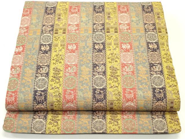 楽天市場】平和屋着物○龍村美術織物 たつむら 九寸開き名古屋帯 金の