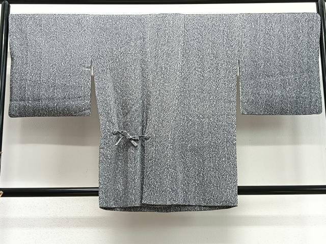 平和屋着物&infin;名門　藤娘きぬたや・総絞り　杢目絞り　道中着　正絹　逸品　CABD4723ua｜平和屋
