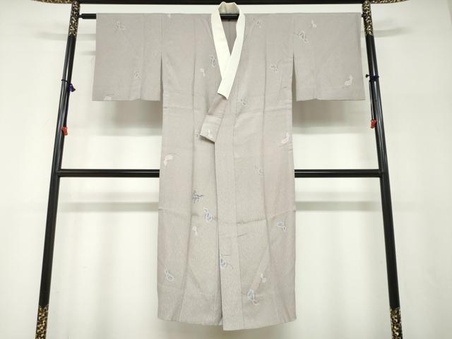 長閑やかさ屋御召しもの●長襦袢 無双仕立てもの 匏 ひょうたん やまと誂製 正絹 珠玉 DABF1154ud
