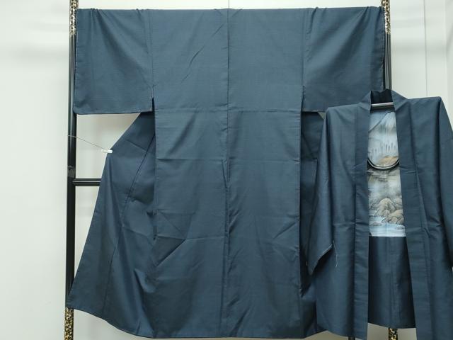 長閑やかさ屋お召しもの●御前上等 成人男性 発祥地大島紬 合奏団 100亀甲 総端っこ 珠玉 未当て嵌める CZAA5052s6