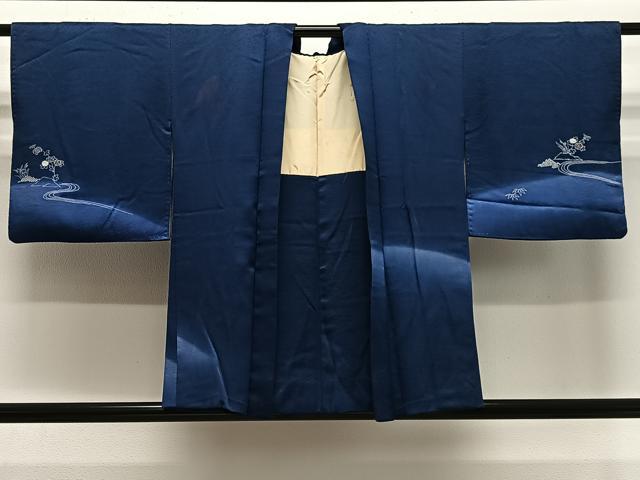 平和屋着物#羽織 流水草花文 暈し染め 正絹 逸品 CABE5049ua|平和屋