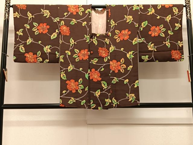 楽天市場】平和屋着物＃コート作家 三本賢 道行コート 濃紅色 正絹