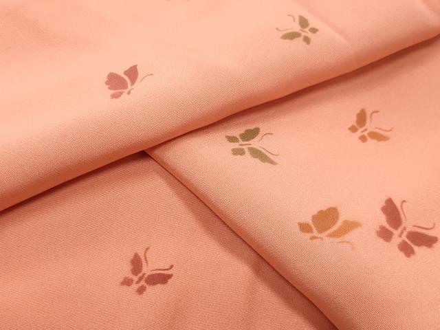 平和屋着物●長襦袢　袷　舞蝶文　半衿刺繍　正絹　逸品　CABC8073gh｜平和屋 11,211円