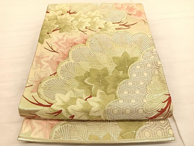 V9371 ●高級 正絹 石榴 六通 袋帯 V9371 ○高級 正絹 石榴 六通 袋帯 V9371 ○高級 正絹 石榴 六通