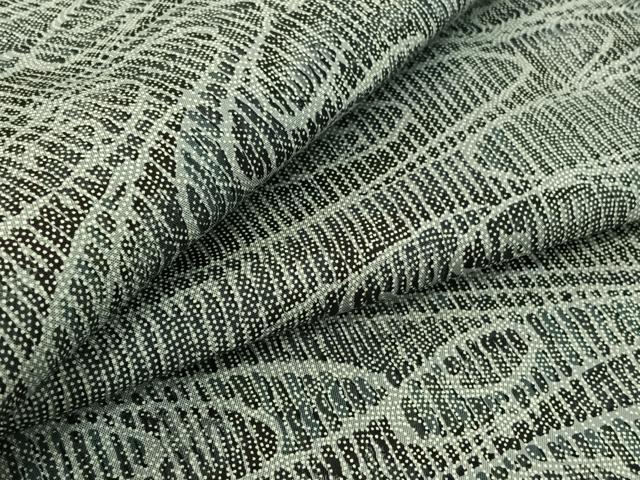 平和屋着物▽上質な小紋 単衣 流水文 正絹 逸品 AABH2278jh|平和屋