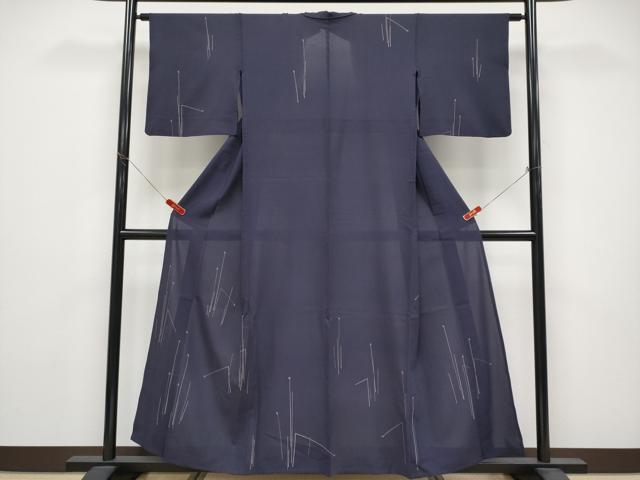 長閑やかさ屋御召しもの＊夏物 短い訪問着 紗 植物文 正絹 珠玉 CABG3270tx