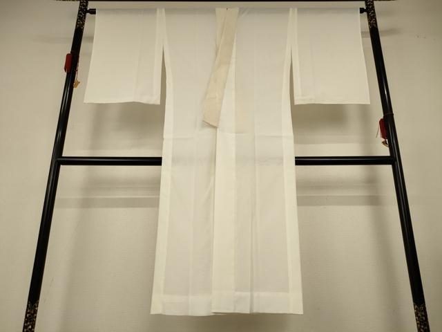 長閑やかさ屋御召しもの＊夏物 長襦袢 絽 白いこと 洗える御召しもの AABG3841jd