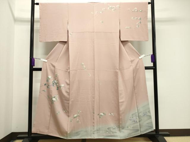 平和屋着物●十日町友禅作家　阿部佳雪　訪問着　白山紬　霞文　正絹　逸品　未使用　DABC2627ud 楽天市場】平和屋着物○十日町友禅作家 阿部佳雪 訪問着 草花文 金彩