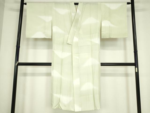 長閑やかさ屋御召しもの●長襦袢 無双仕立てもの 雲霞文 正絹 珠玉 DABC3676az