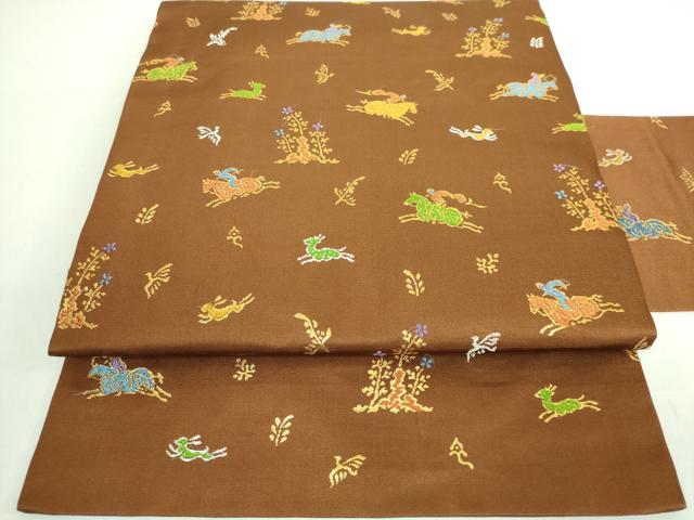 楽天市場】平和屋着物○龍村美術織物 たつむら 九寸開き名古屋帯 金の