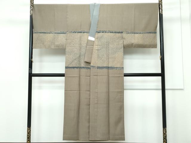 楽天市場】平和屋着物□極上 男性 夏物 長襦袢 無双仕立て 絽 白橡色  