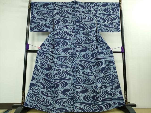 楽天市場】平和屋本店□極上 藍造国選定無形文化財 藍染師 中西桂秀 藍