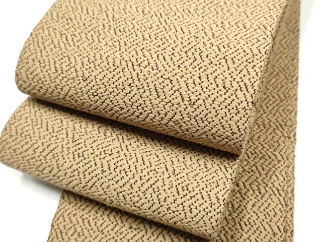 平和屋着物●男性　本場筑前博多織　角帯　霞文　正絹　逸品　CABF8606hy｜平和屋 14,040円
