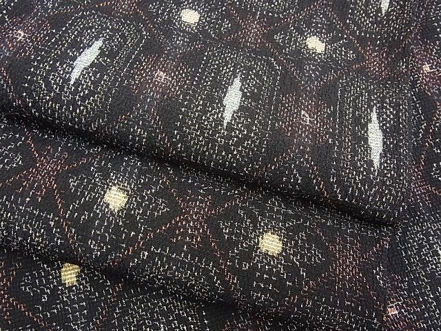 楽天市場】平和屋着物□極上 お召 単衣 鳳凰唐草地紋 薄紅色地 逸品 未