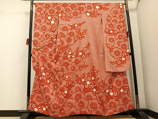 平和屋着物●豪華振袖　総絞り　梅　正絹　逸品　AABG9534ph｜平和屋