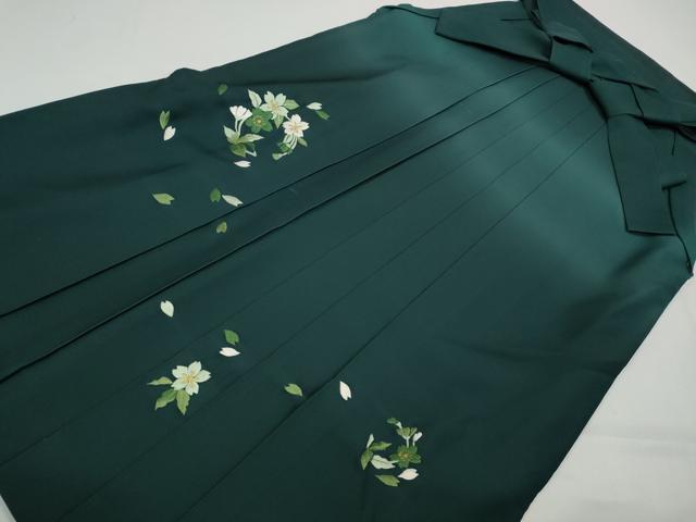平和屋着物●女性 行灯袴 総刺繍 桜丸文 暈し染め 金糸 洗える着物 CABC2279ut|平和屋